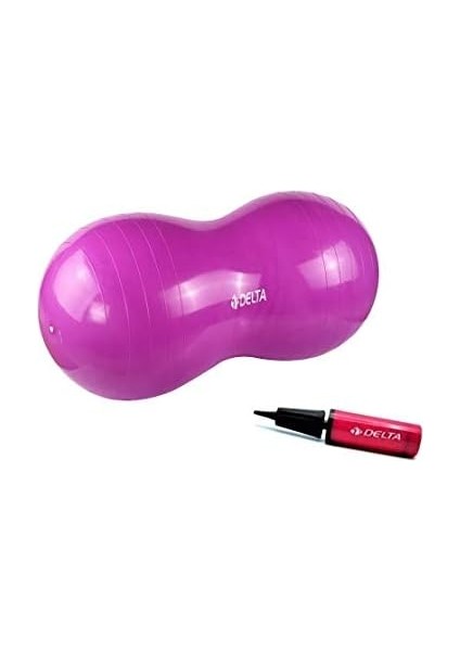 Delta Fıstık Şekilli Pilates Topu + Pilates Topu Pompası