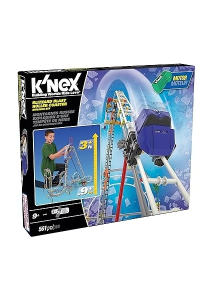 Blizzard Blast Roller Coaster Model Yapım Seti ( Motorlu ) modelleri