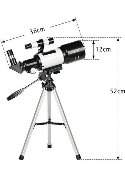 Astronomik Monoklüler 150X Büyütme Teleskop - Model indirimleri