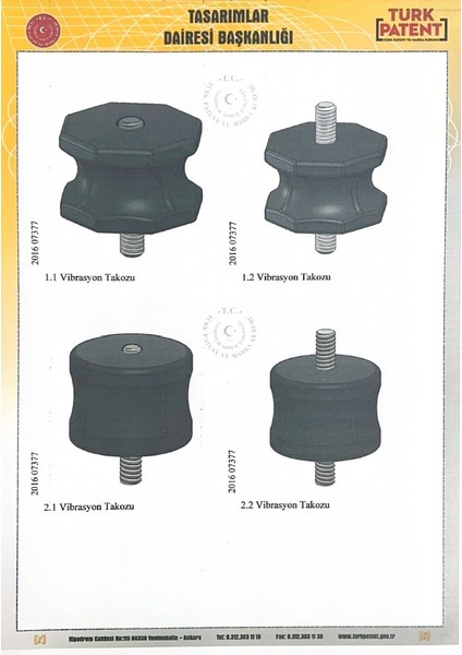 Vrf Klima Titreşim Takozu 110/1 Tek Taraflı Vakumlu (4 Adet) fırsatları