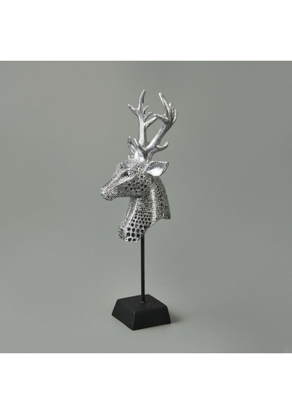 Deco Ciervo Dekor - Gümüş - 29 cm modelleri