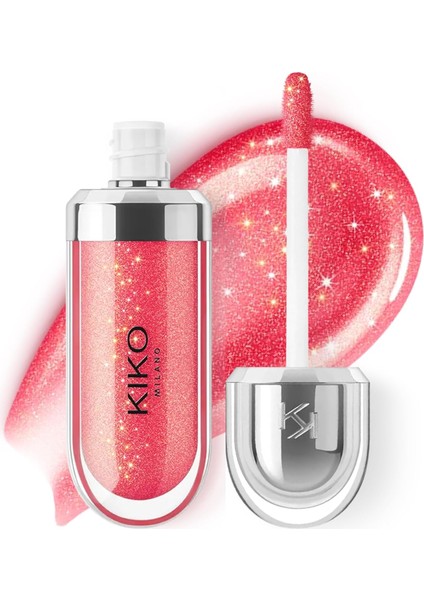 Kiko Milano Dudak Parlatıcısı - 3D Hydra Lip Gloss - 11 Golden Red - Besleyici ve Nemlendirici