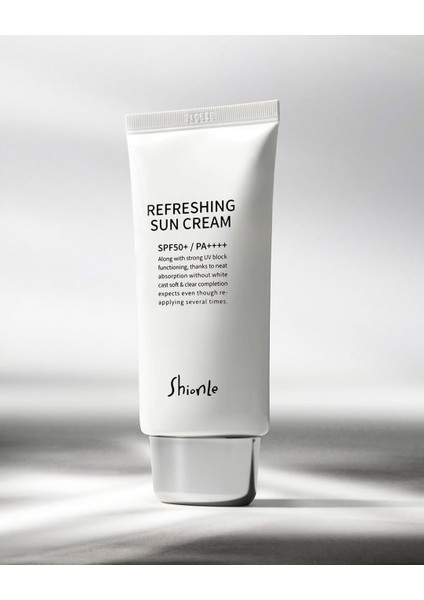 Ferahlatıcı Etkili SPF50+ Pa++++ Güneş Kremi | Su Bazlı, Yağsız, Yüksek Koruma/serinletici Güneş Koruyucusu 50ML
