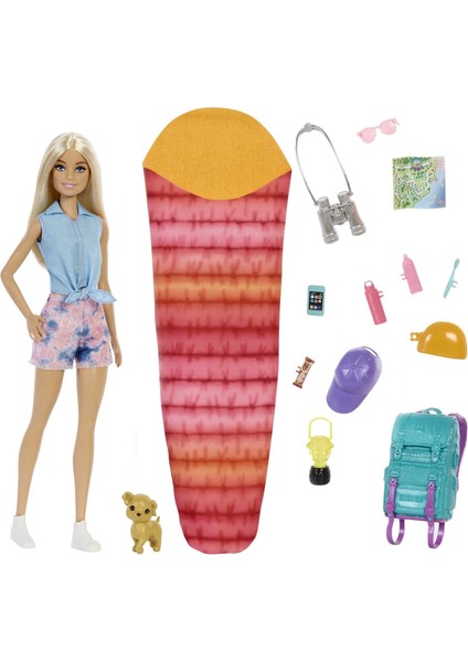 Kampa Gidiyor Oyun Seti Kampa Gidiyor Oyun Seti, Yavru Köpeği ve 10&apos;dan Fazla Aksesuar, 3-7 Yaş HDF73