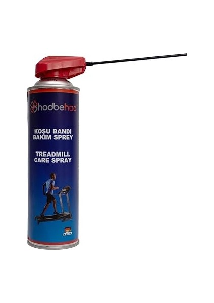 Kapaklı Koşu Bandı Sprey Silikon Yağı 500 ml