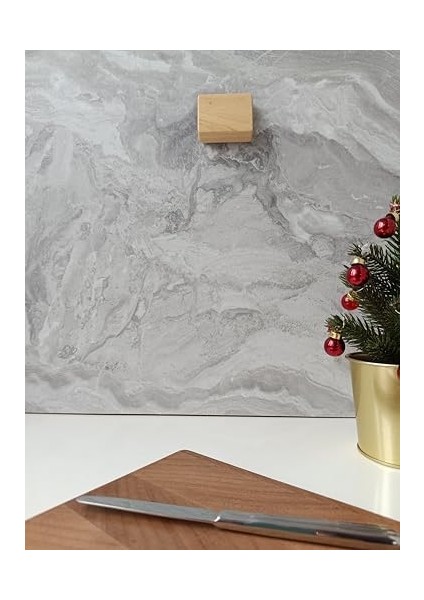 Ahşap Duvara Monte Dişbudak Ahşap Bıçak Bloğu ve Bıçak Tutucu - 2 Bıçak Kapasiteli fiyatları