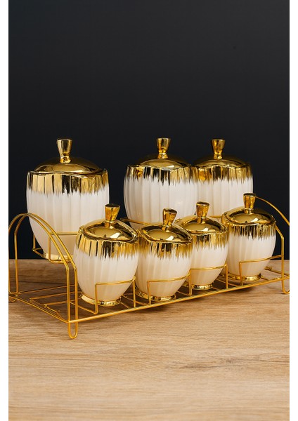 Mutfak 7 Li Lüx Baharat Takımı