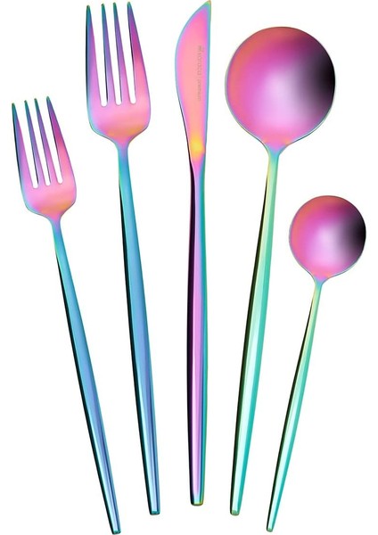 30 Parça Çatal Kaşık Bıçak Seti, Kutulu,