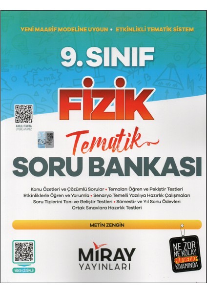 Miray 9.sınıf Fizik Tematik Soru Bankası