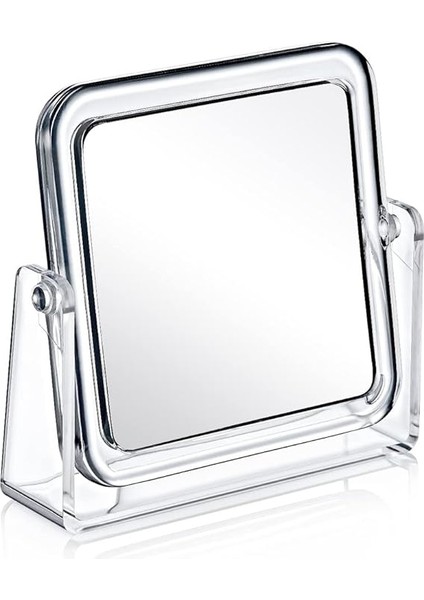 Akrilik Kare Makyaj Aynası, Akrilik Mini Makyaj Aynası - Kare Ayna, Şeffaf Ayna Şık ve Pratik Makyaj Deneyimi Için Ideal Seçim! fiyatları