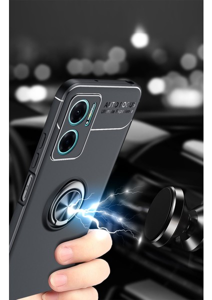 Xiaomi Redmi Note 11E Kılıf Nxxa Ravel Silikon Kapak-Mavi fiyatları