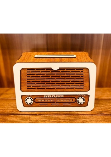 Retro Radyo Tasarımlı Şık Kumbara, Nostaljik Dekoratif Ürün fiyatları