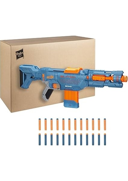 Elite 2.0 Echo Cs-10 Blaster - 24 Resmi Dart, 10 Dart Klipsi, Çıkarılabilir Stok ve Barrel Uzatma, 5 Taktik Ray fiyatları