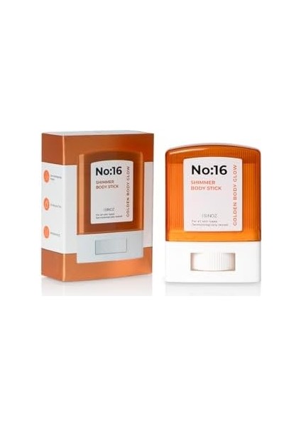 Sinoz No:16 Işıltılı Nemlendirici Stick Vücut Bakım Yağı 18 Gr.
