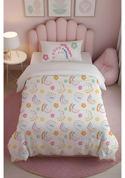 %100 Pamuk Tek Kişilik Nevresim Takımı