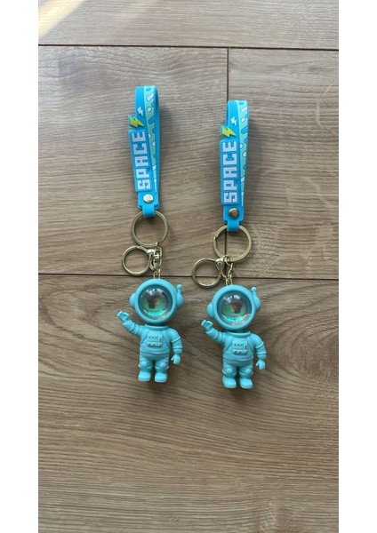 Işıklı Astronot Anahtarlık