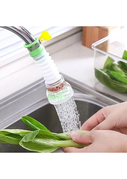 Derece Dönen Tasarruflu Musluk Başlığı Pervaneli Boncuklu Sıçratmaz Musluk Aparatı fiyatları