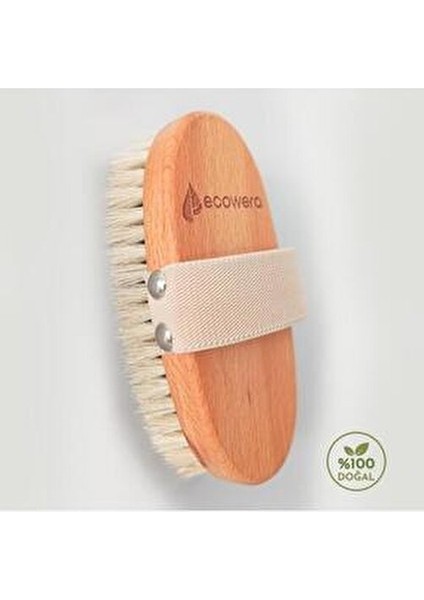 Doğal At Kılı Vücut Fırçası Canlandırıcı Etkiyle Ergonomik Tasarım 100% Doğal fiyatları