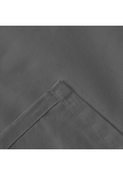 Soft Çift Kişilik Düz Kenar Çarşaf - Antrasit - 240X260 cm modelleri