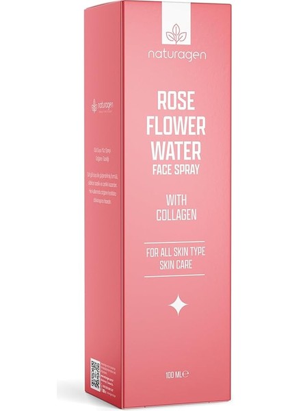 Collagen Rose Flower Water Face Spray With Collagen 100ML fiyatları