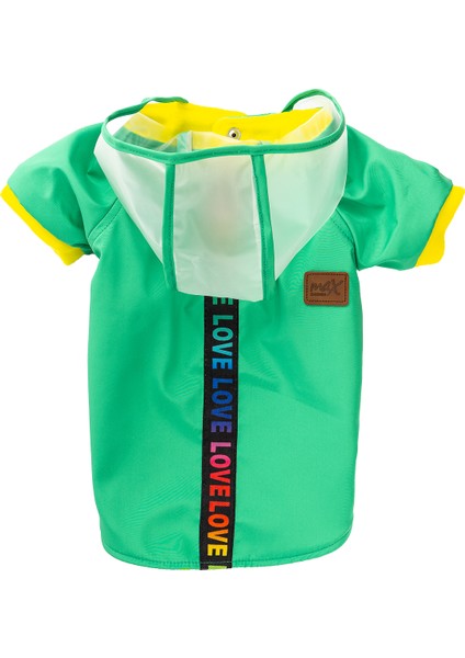 Köpek Kedi Şeffaf Yağmurluk