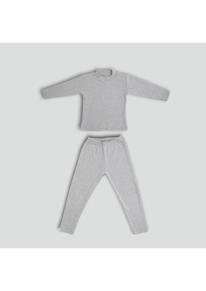 Küçük Kahraman Unisex 2’li Şardonlu Çocuk Alt-Üst Takım – Okul, Ev ve Dış Mekan Kullanımına Uygun, Kış ve Mevsim Geçişlerinde Konforlu,