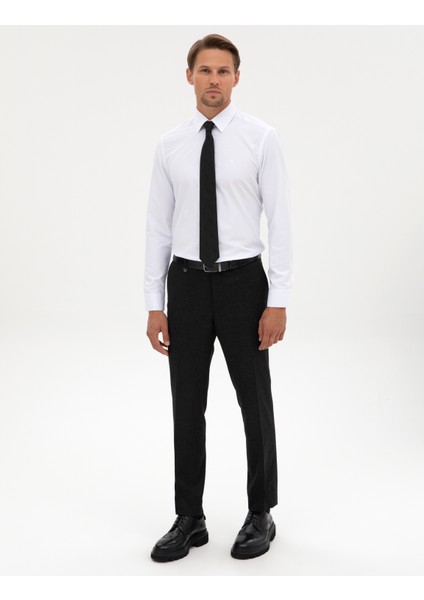 Erkek Antrasit Slim Fit Kumaş Pantolon 50314543-VR006 modelleri