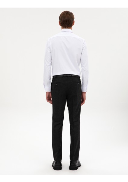 Erkek Antrasit Slim Fit Kumaş Pantolon 50314543-VR006 fırsatları