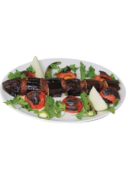 Patlıcan Kebap Şişi Sebze Şişi Transmisyon Demir 8 mm Kare Kalınlık (5 Adet)