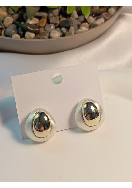 Sedef Detaylı Pirinç Küpe fiyatları