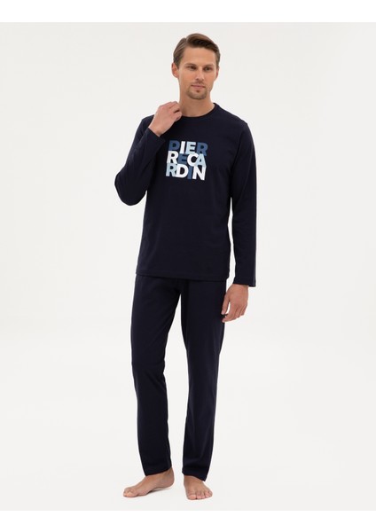 Erkek Lacivert Pijama Takımı 50322654-200
