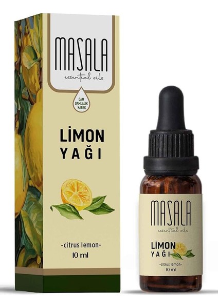 Saf Limon Yağı 10 Ml. (Lemon Oil)