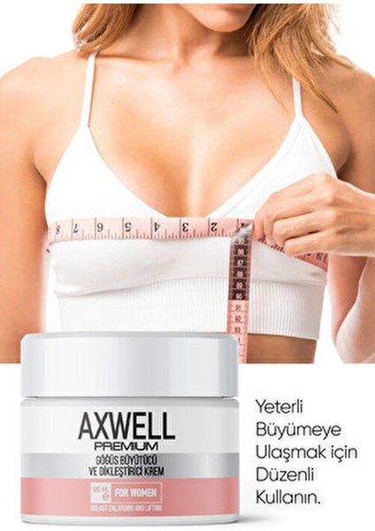 Premium Göğüs Bakım Kremi Sıkılaştırıcı Etkiyle 100 ml Kadınlar İçin Özel
