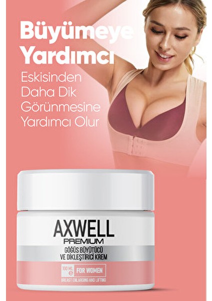 Premium Göğüs Bakım Kremi Sıkılaştırıcı Etkiyle 100 ml Kadınlar İçin Özel