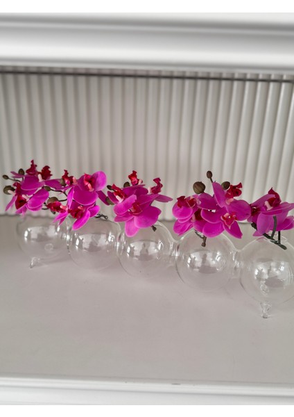 Tırtıl Vazo Üfleme Cam 5 Li fiyatları