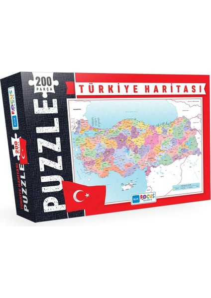 Parça - Türkiye Haritası Puzzle