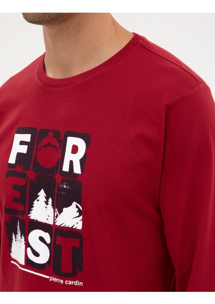 Erkek Bordo Pijama Takımı 50322655-900