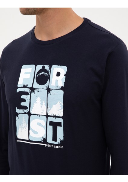 Erkek Lacivert Pijama Takımı 50322655-200