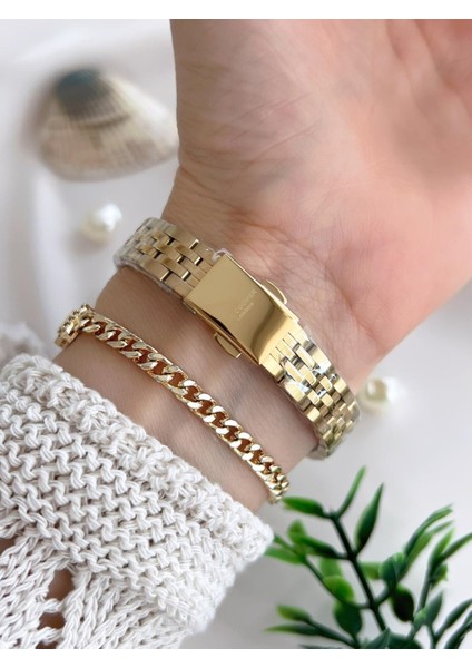 Çelik Kordonlu 3 Atm Suya Dayanıklı Kadın Kol Saati VS.BLKT.0648 modelleri