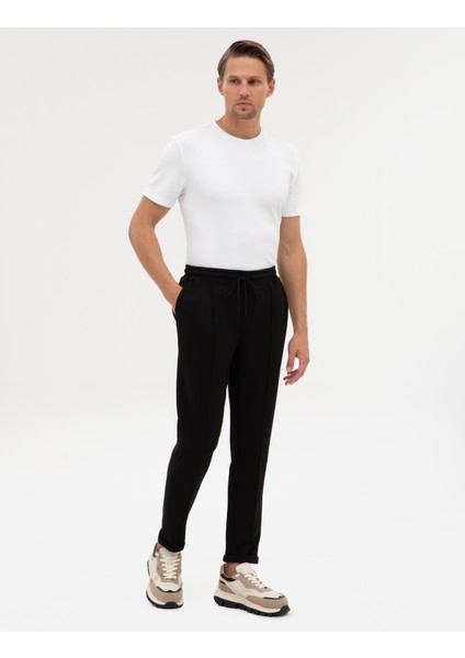 Erkek Siyah Slim Fit Eşofman Altı 50314209-VR046 modelleri