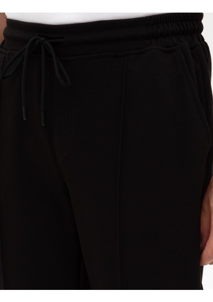 Erkek Siyah Slim Fit Eşofman Altı 50314209-VR046 indirimleri