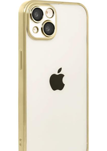 Yzlal Newface Apple Iphone 15 Razer Lensli Silikon - Gold fiyatları