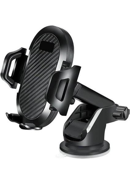 Vakumlu Uzayan Araç Içi Telefon Tutucu Ayarlanabilir Akrobat