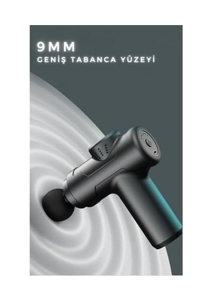 Tiffany Şarjlı Masaj Tabancası, 4 Başlıklı Masaj Aleti TP-1030 - Pembe modelleri