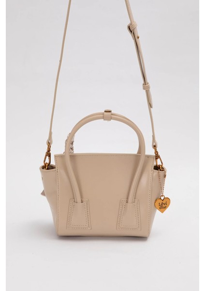 Küçük ve Şık Uzun Askılı Kadın Omuz ve El Çantası 930459 Vizon modelleri