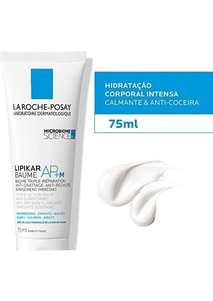 La Roche-Posay Lipikar Baume Ap+M Onarıcı Bakım Balsamı 75 ml