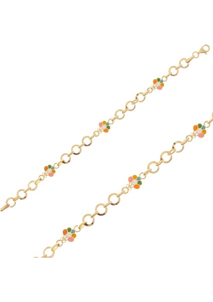 Balon Figürlü Çocuk Bileklik 14 Ayar Altın