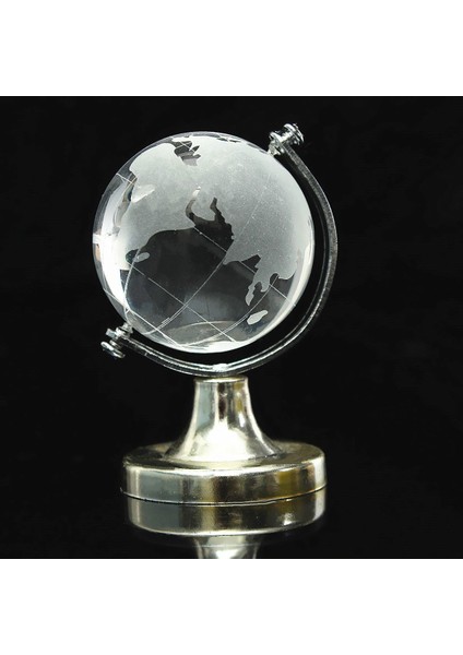 Kristal Cam Buzlu Dünya Küre Standı Kağıt Ağırlığı Ev Masası Düğün Dekorasyonu (Yurt Dışından) fiyatları