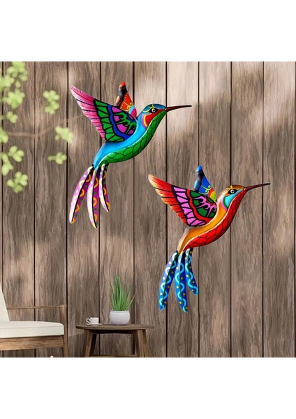 Oturma Odanız Için Şık Metal Kuş Duvar Sanatı Dekoru Ev Dekorasyonları (Yurt Dışından) fırsatları