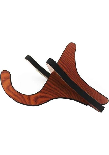 Taşınabil Ahşap Başparmak Piyano Standı Tutucu Braketi 10 Tuşlu 17 Tuşlu S Kahverengi modelleri